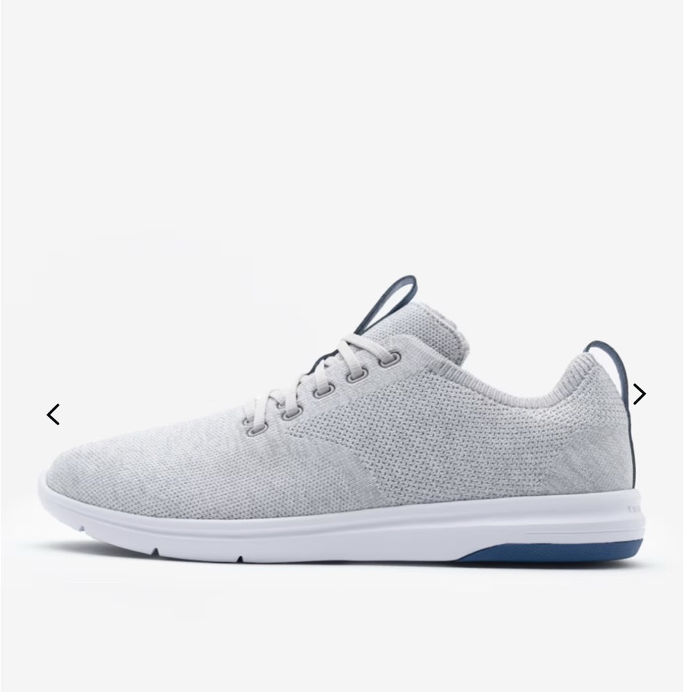 Travis Mathew Gray and Blue Sneakers Sleek Design